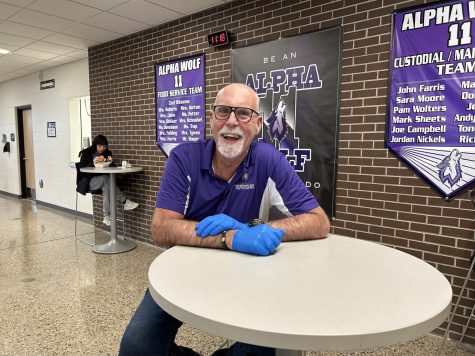 Custodian Kenn Davis Keeps WHS Running Smoothly
