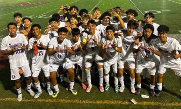Wyoming players after win against Northview